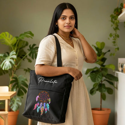 Personalized Premium Canvas Tote Bag