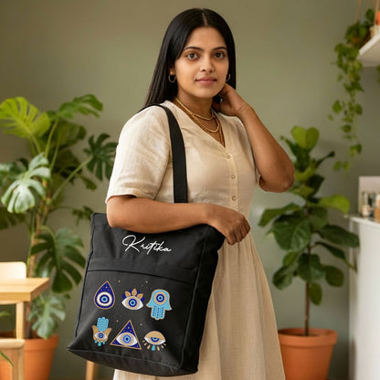 Personalized Premium Canvas Tote Bag