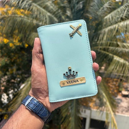 Personalized Pastel Passport Cover