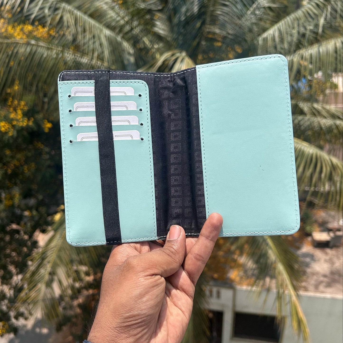 Personalized Pastel Passport Cover