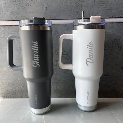Personalized Smart Reminder Tumbler – 1200ml (App Enabled)