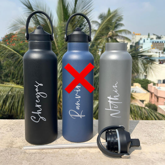 Personalized Hot & Cold Hunter Flask