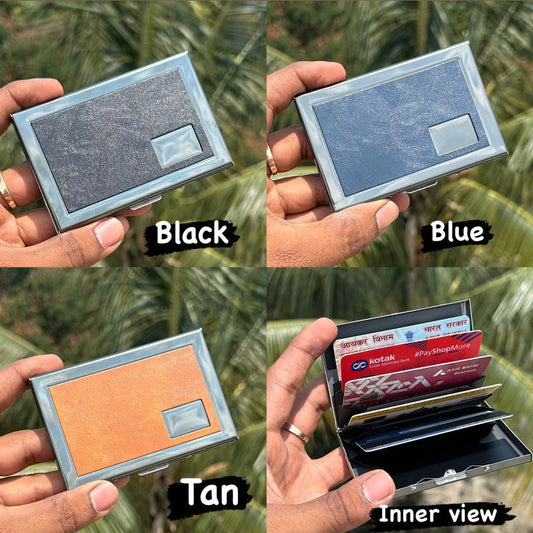 Personalized RFID Protection Card Holder
