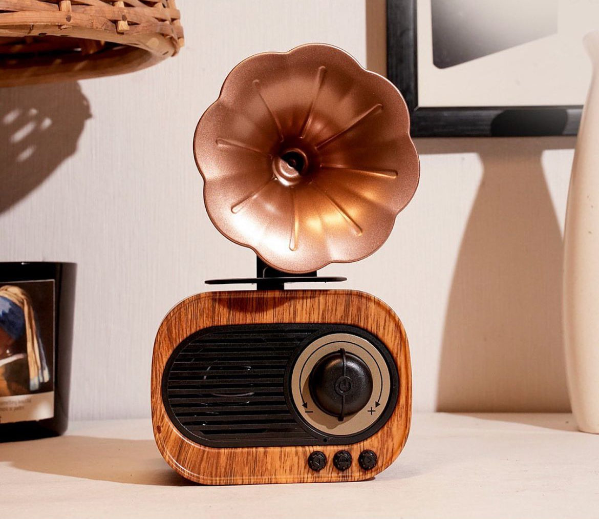 Personalized Gramophone Bluetooth Speaker