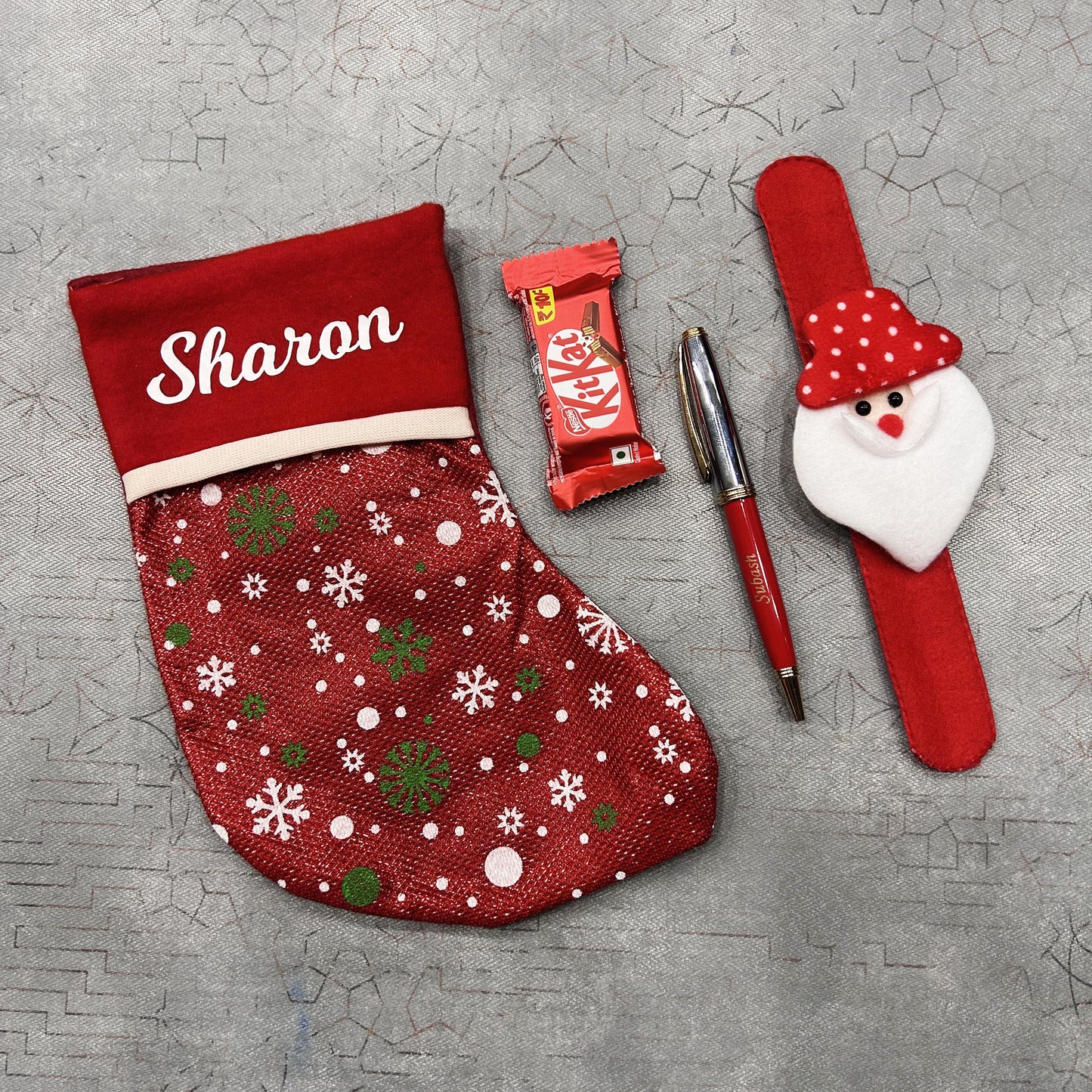Christmas Special Personalized Stocking Gift Hamper