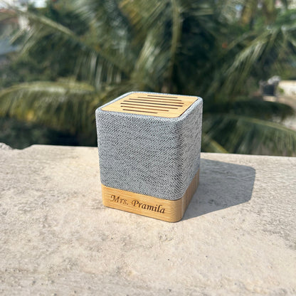 Personalized Electrica Bamboo Speaker