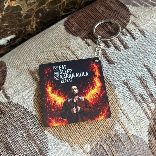 Personalized Square Acrylic Keychain