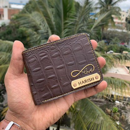 Premium Personalized Croc Wallet 2.0