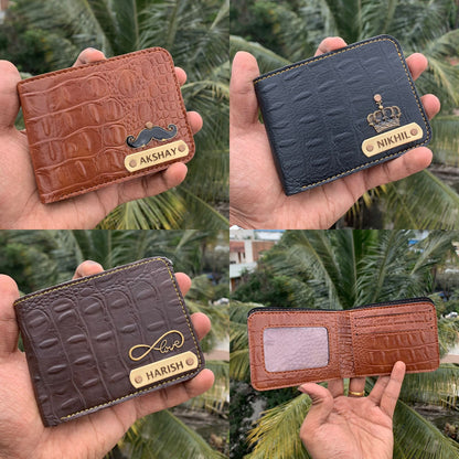 Premium Personalized Croc Wallet 2.0