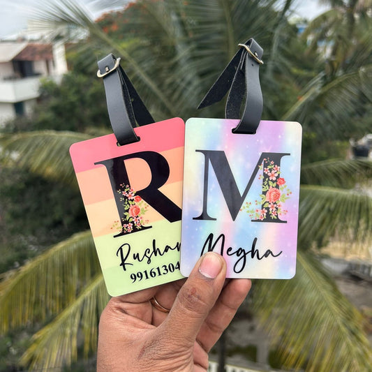 Personalized Sublimation MDF Luggage & Bag Tags