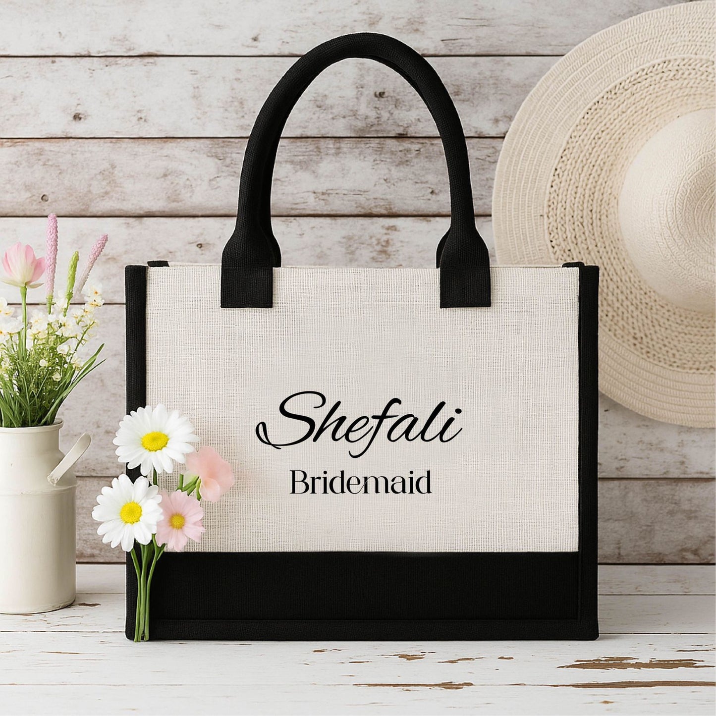Personalized Jute Bag