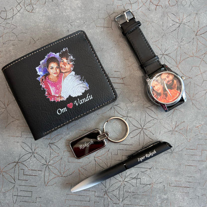 Personalized 4-in-1 Photo Gift Set