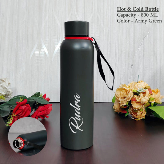 Personalized Hot & Cold Vacuum Bottle (800 ML)