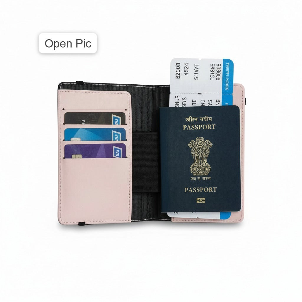 Personalized Initial Passport Cover