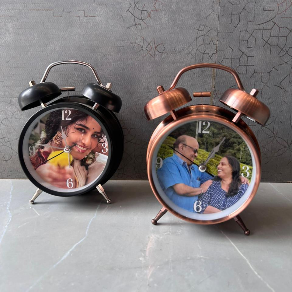 Personalized Photo Table Alarm Clock