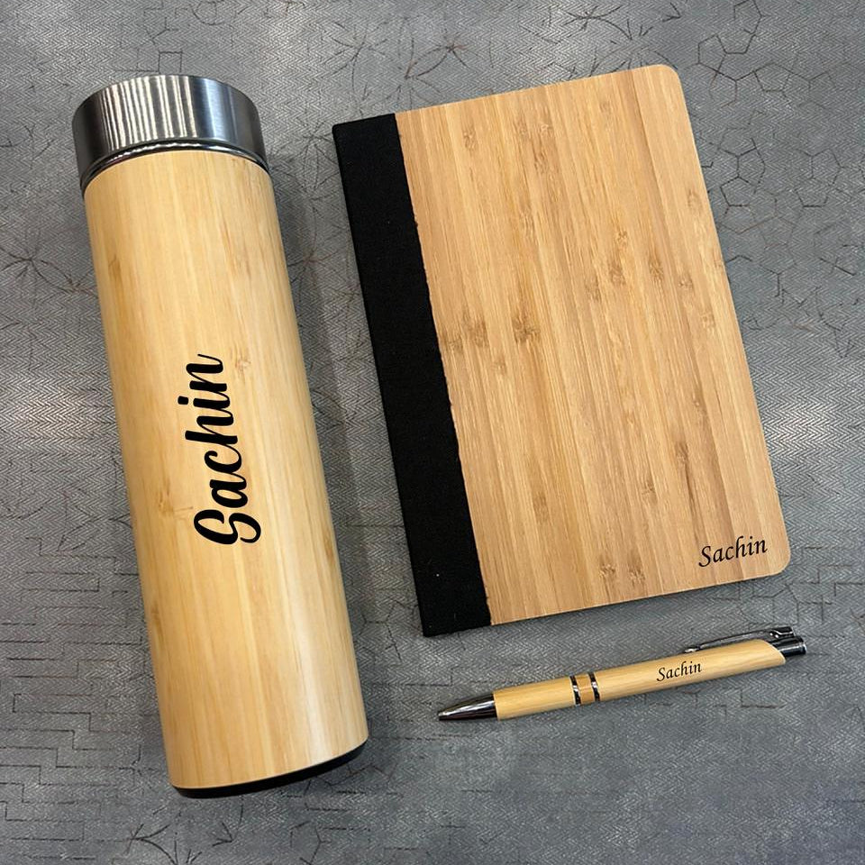 Personalized 3-in-1 Eco-Friendly Gift Set