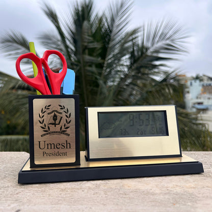Personalized Digi Clock Penstand