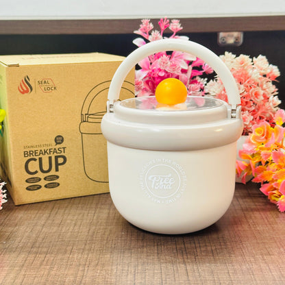 Premium 500ml Insulated Stainless Steel Meal Box & Soup Bowl