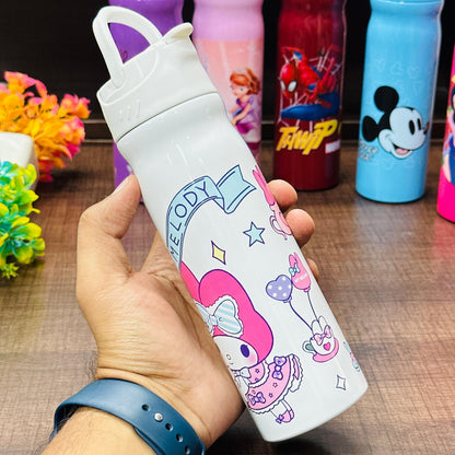 Premium 500ml Stainless Steel Disney Theme Sipper Bottle