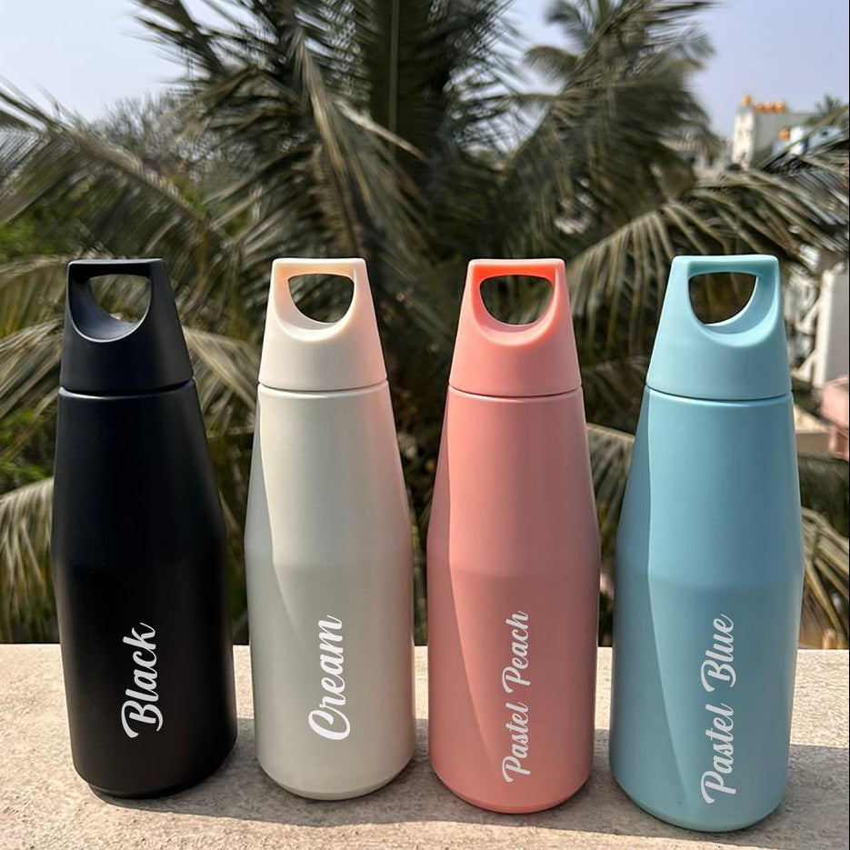 Personalized Hot & Cold Tricone Flask (500 ML)