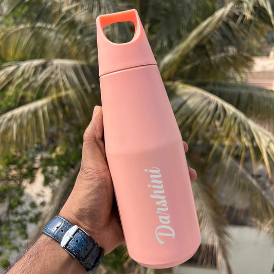 Personalized Hot & Cold Tricone Flask (500 ML)
