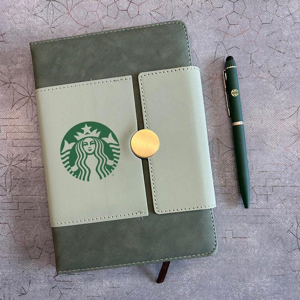 Personalized Fushion Diary & Jupiter Pen Set