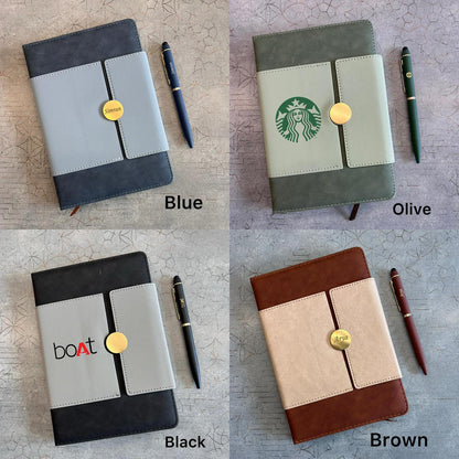 Personalized Fushion Diary & Jupiter Pen Set