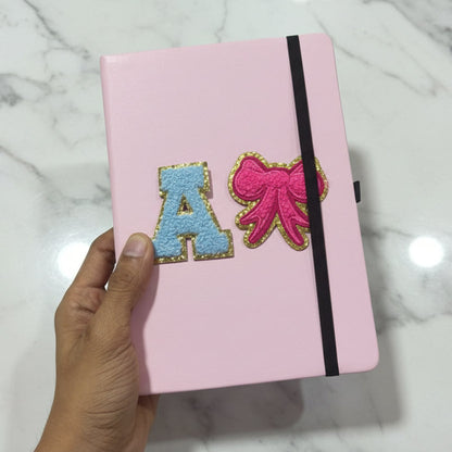 Personalized Monogram Patch Diary