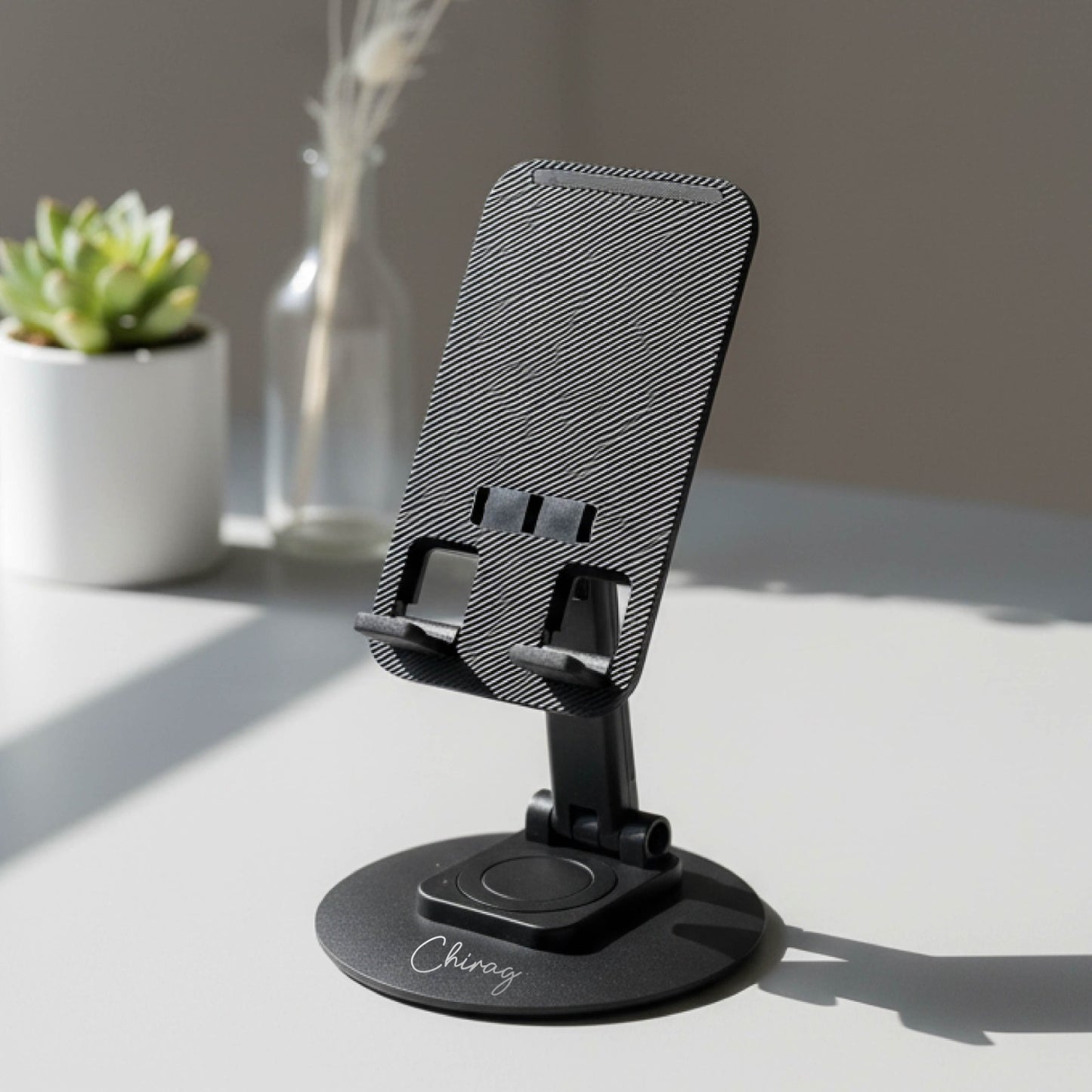 Personalized 360° Rotatable & Foldable Mobile Phone Holder