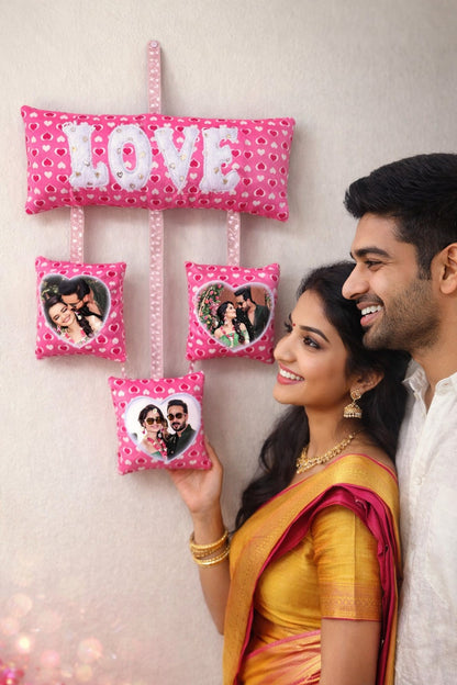 Customised Cushion Wall Hanging