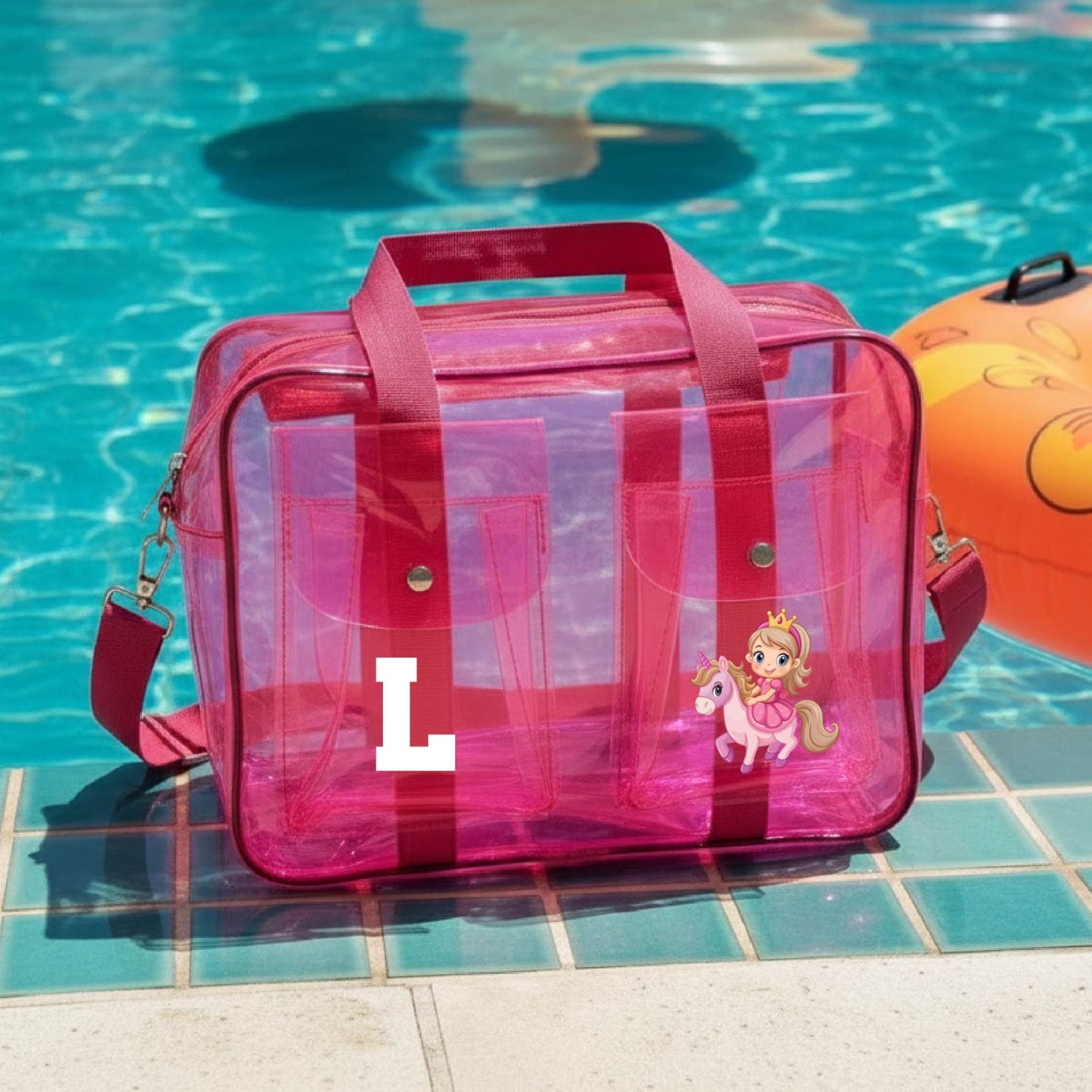 Personalised Jelly Duffle Bag