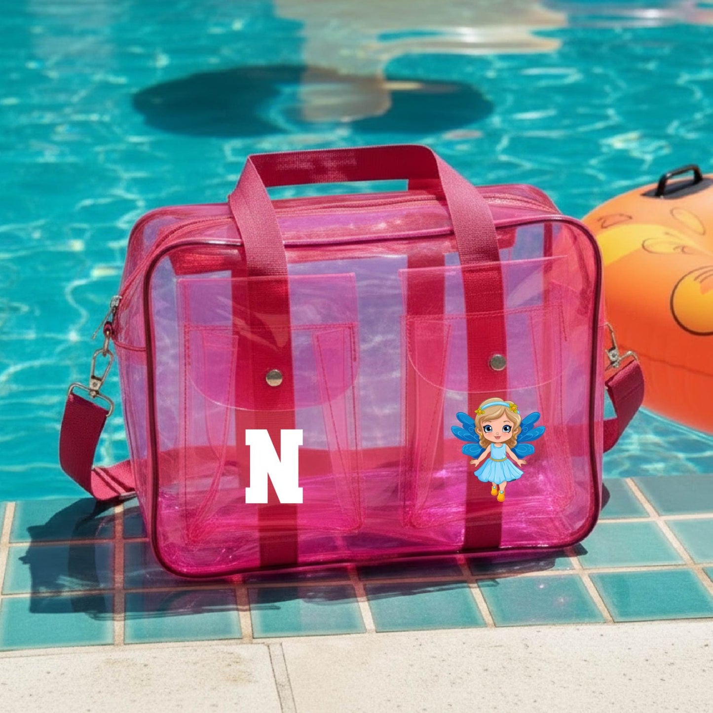 Personalised Jelly Duffle Bag