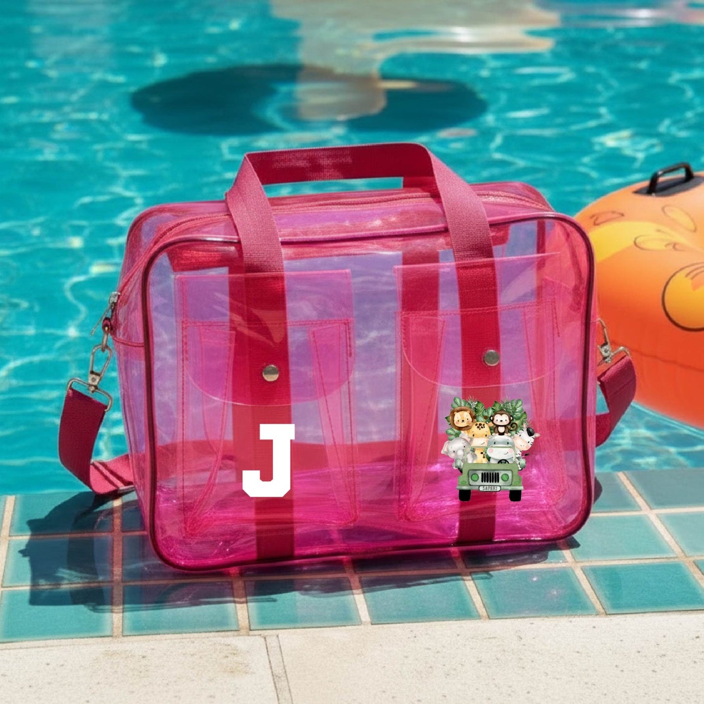 Personalised Jelly Duffle Bag