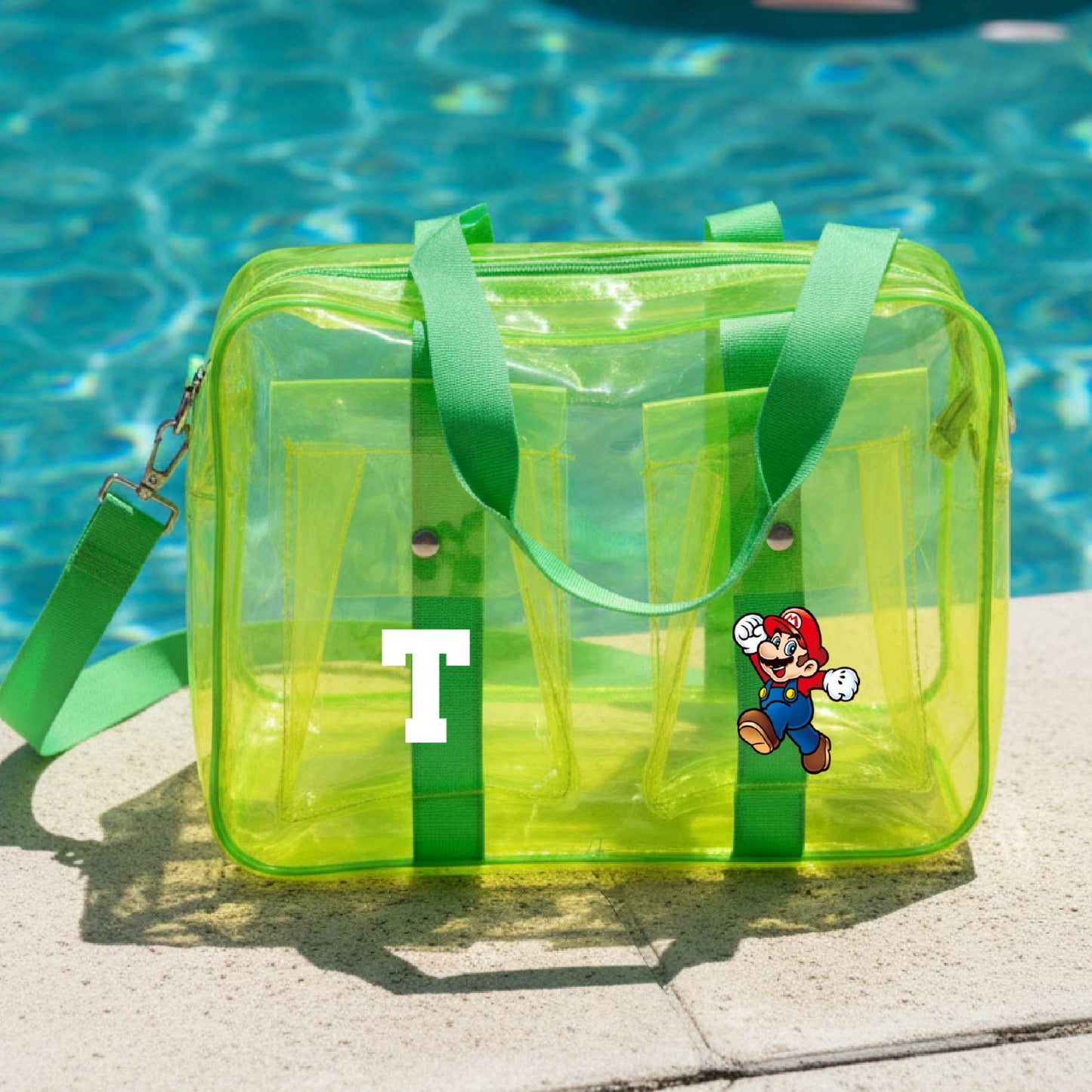 Personalised Jelly Duffle Bag