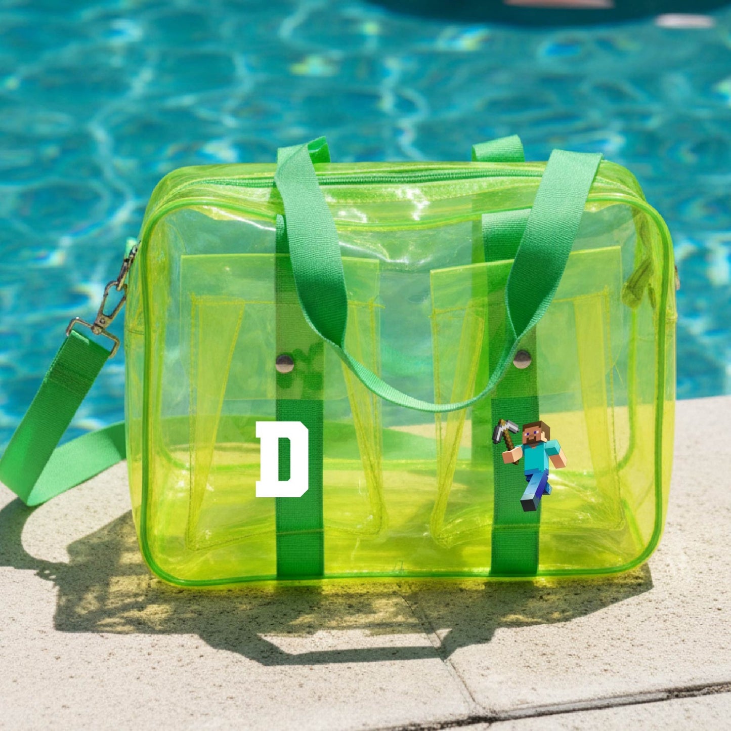 Personalised Jelly Duffle Bag