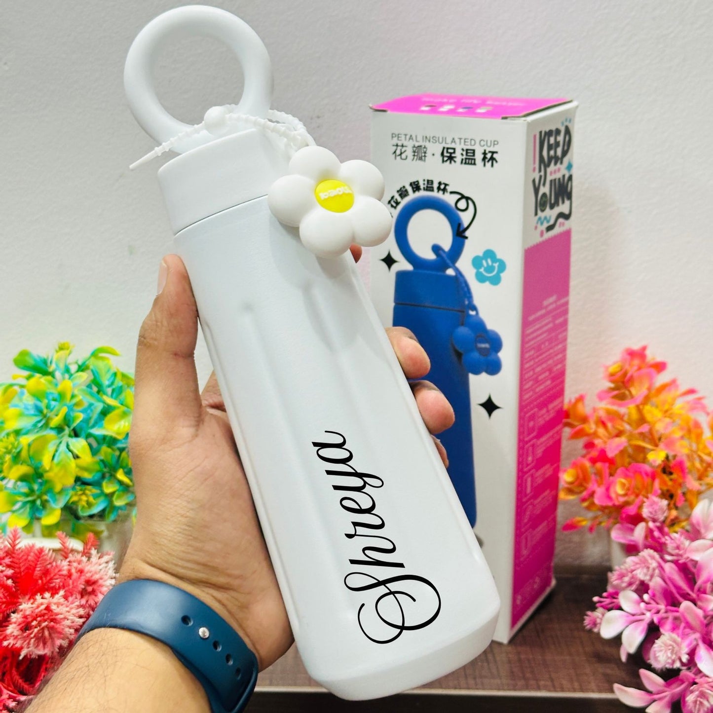 Premium Insulated Stainless Steel Handy Bottle