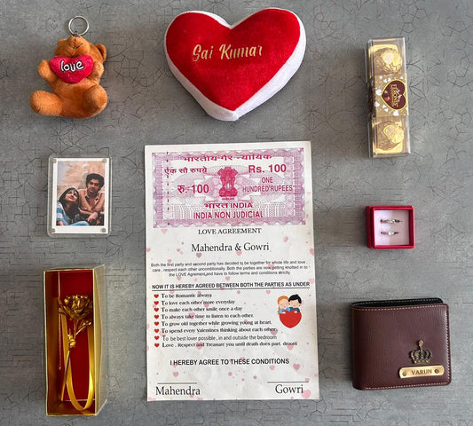 Personalized 8 Days 8 Gifts Valentine Combo