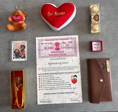 Personalized 8 Days 8 Gifts Valentine Combo