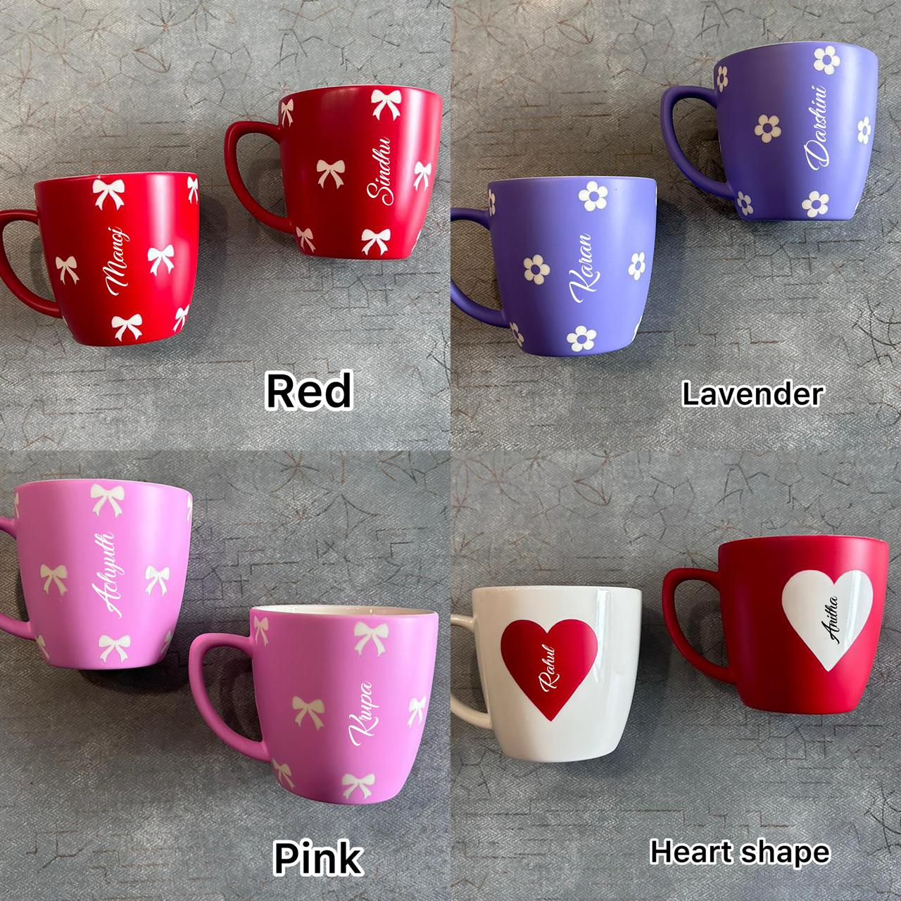 Personalized Cute Couple Mugs