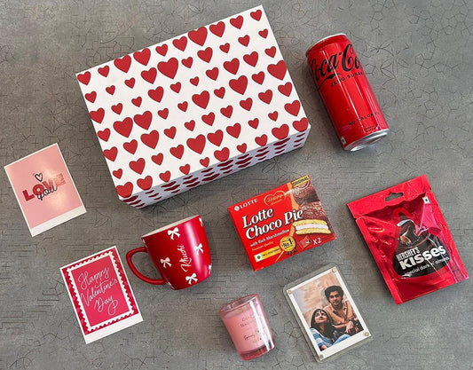 Personalized 8-in-1 Heart Box Gift Set