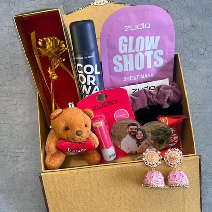 Personalized Women's Suitcase Hamper