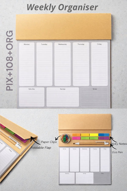 Personalized Premium Weekly Organisers