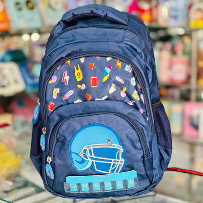 Premium 18-Inch 4-Zipper Heavy-Duty Backpack