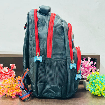 Premium 18-Inch 4-Zipper Heavy-Duty Backpack