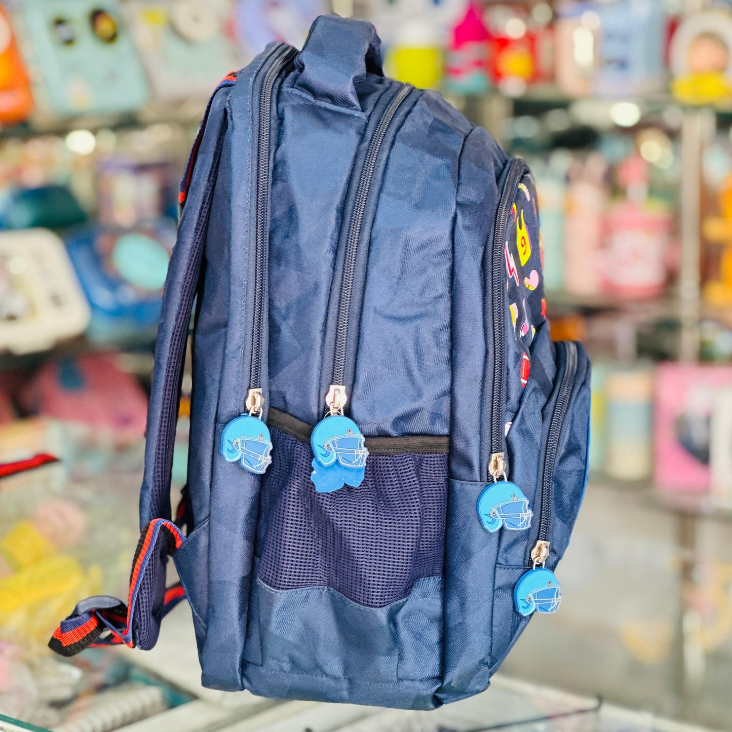 Premium 18-Inch 4-Zipper Heavy-Duty Backpack