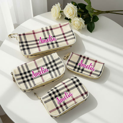 Transparent Travel Pouches Combo (Set of 4)