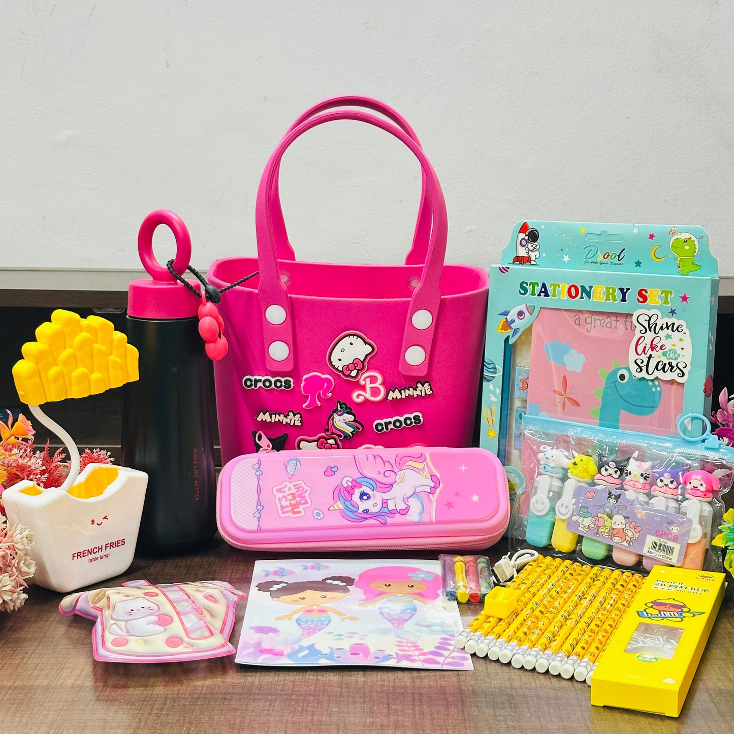 The Ultimate "Croc-Style" Mega Gift Hamper – 10-Piece Premium Stationery & Lifestyle Set