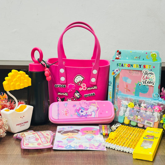 The Ultimate "Croc-Style" Mega Gift Hamper – 10-Piece Premium Stationery & Lifestyle Set