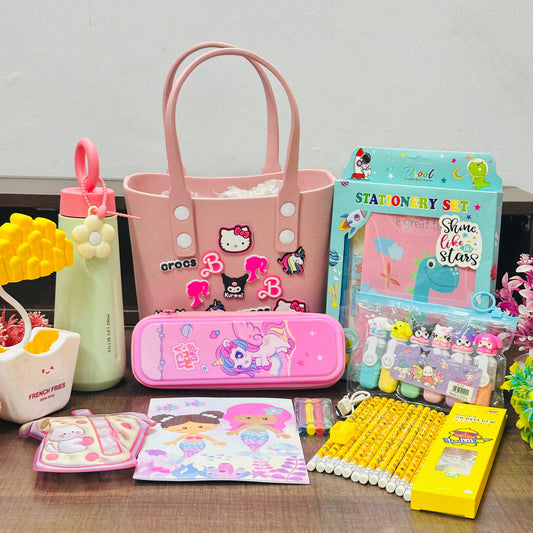 The Ultimate "Croc-Style" Mega Gift Hamper – 10-Piece Premium Stationery & Lifestyle Set