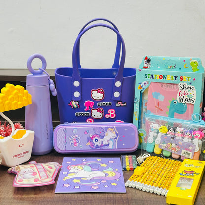 The Ultimate "Croc-Style" Mega Gift Hamper – 10-Piece Premium Stationery & Lifestyle Set